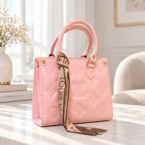 کیف دخترانه چرم مصنوعی روزمره و مجلسی ابعاد 24 در 21 سانتیمتر