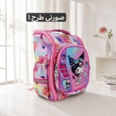 کوله پشتی پارچه ای مدرسه و دانشگاه ابعاد 48 در 31 سانتیمتر