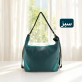 کیف دخترانه دو کاره کوله و کیف دستی پارچه ای ورزشی روزمره