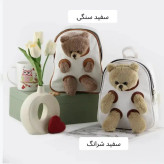 کوله پشتی چرم مصنوعی روزمره زنانه ابعاد 22 در 17 سانتیمتر