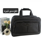 ساک ورزشی و اسپرت پارچه ای سه بند با ابعاد 53 در 34 سانتیمتر