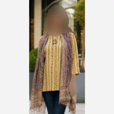 تونیک سنتی قواره دار تسلا وارداتی فری سایز