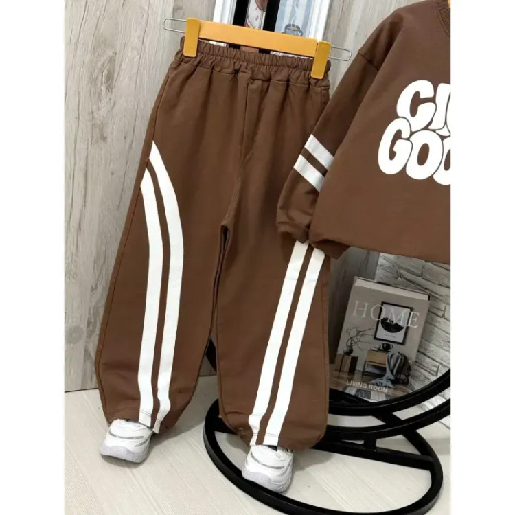 ست بلوز شلوار دورس پسرانه اسپرت گرم بالا سایز 50 تا 65