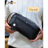 کیف دستی دوحالته مونت بلانک چرم وارداتی چهار زیپ