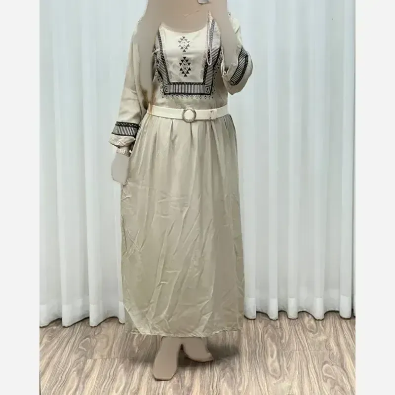 ساحلی نخی زنانه طرح سنتی بند دار فری سایز خنک تابستانی