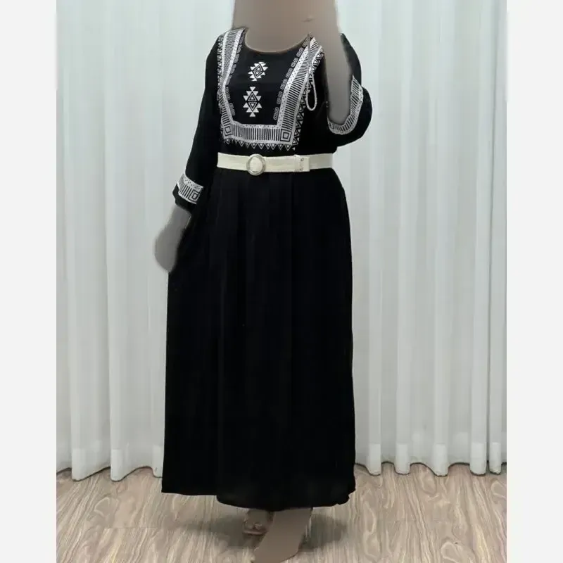 ساحلی نخی زنانه طرح سنتی بند دار فری سایز خنک تابستانی