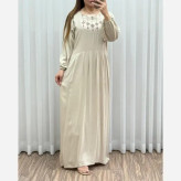ساحلی نخی گلدوزی شده آی تکین فری سایز U7526