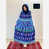 ساحلی کریشه هندی نخ وارداتی فری سایز کش دوزی شده