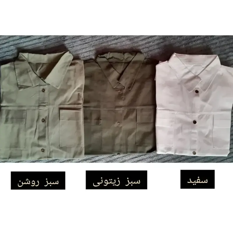 مانتو زنانه کتان اداری قد 85 سانت سایز بزرگ