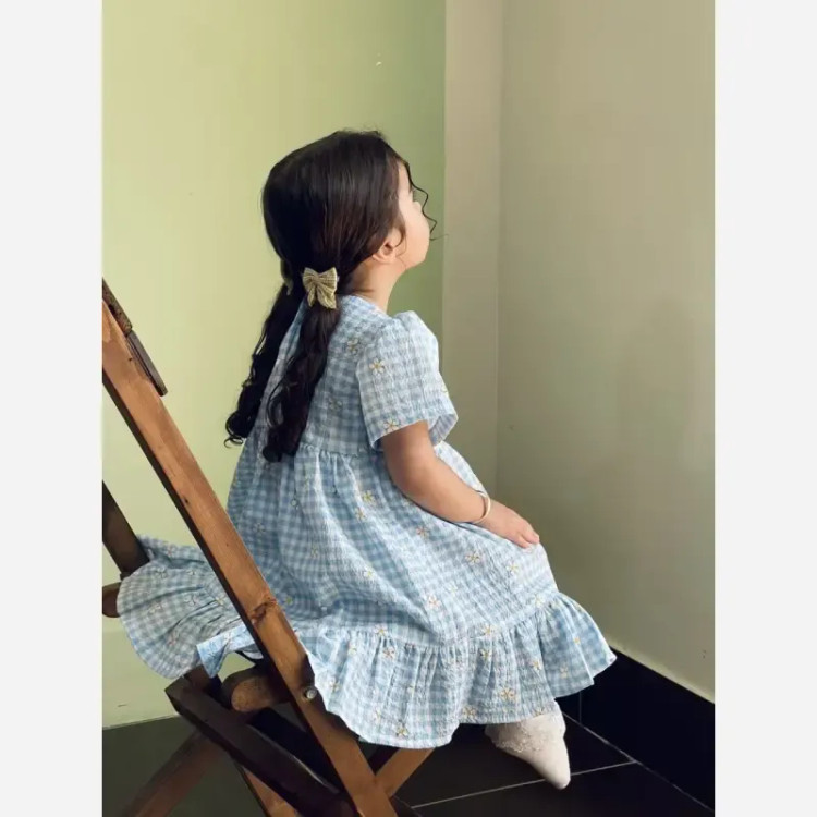 پیراهن عروسکی پفکی دخترانه مدل ترانه سایز 2، 4، 6