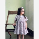 پیراهن عروسکی پفکی دخترانه مدل ترانه سایز 2، 4، 6