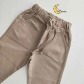 شلوار کتان بچگانه کمرکش و پایین کش رنگی دخترانه و پسرانه