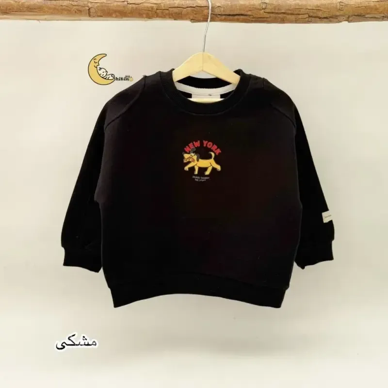 بلوز دورس توکرکی بچگانه طرح سیمپسون رنگی سایز 1 تا 5 سال