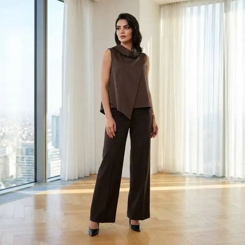 تاپ مجلسی زنانه و دخترانه شومیز ترک سایز 1 و 2