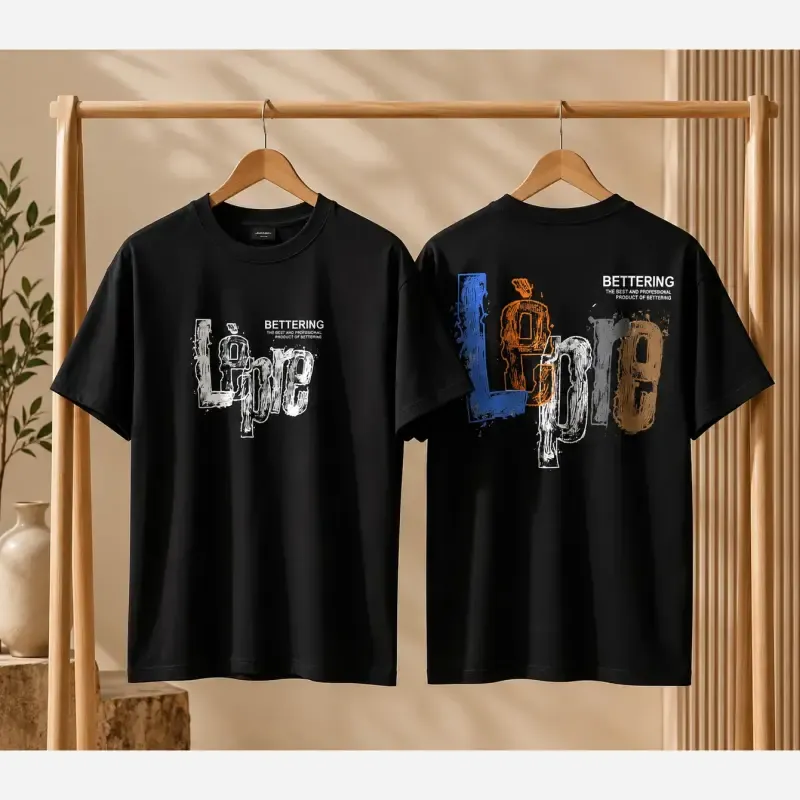 تیشرت مشکی محرمی اسپرت دخترانه و پسرانه سایز 3 تا 14 سال کد NGN5991