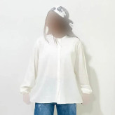 شومیز لینن مجلسی زنانه قد 69 سانت دورسینه 120 سانت آستین 58 سانت کد 1333