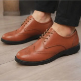 کفش مردانه هشترک رویه چرم صنعتی بیاله درجه یک سایز 40 تا 44