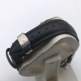 ساعت مچی زنانه بلیزر مدل 3153 با بند چرمی مشکی و صفحه طرح سه موتوره