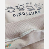 ست دورس نقلی داینوست داینو مناسب 1 تا 5 سال 3 رنگ کرمی، نخودی، نسکافهای