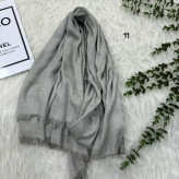 شال پاییزه نخی ضخیم وارداتی زنانه قواره بزرگ 200x85 بدون آبرفت و رنگ رفت