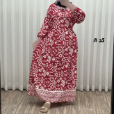 پیراهن ساحلی زنانه مدل دنیا جنس فلور بوگاتی فری سایز مناسب تا 44