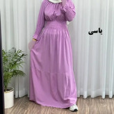پیراهن ساحلی نخی زنانه مدل خسته فری سایز مناسب تا سایز 46