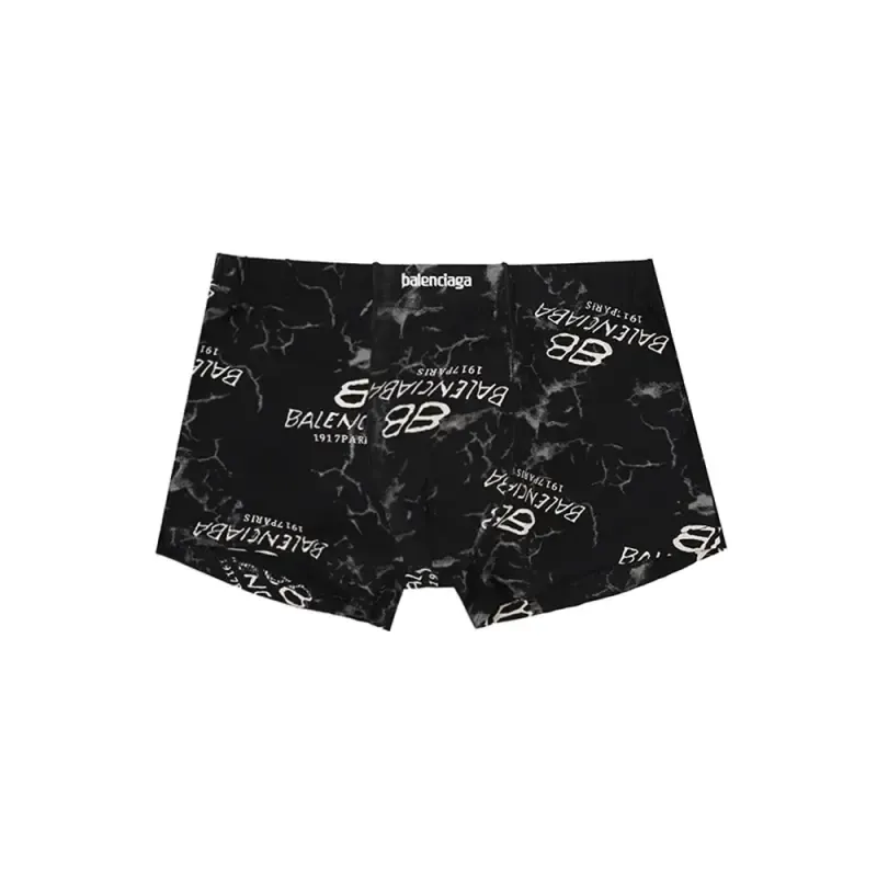 شورت مردانه نیم پا نخ و پنبه لاکرا طرح balenciaba فری سایز