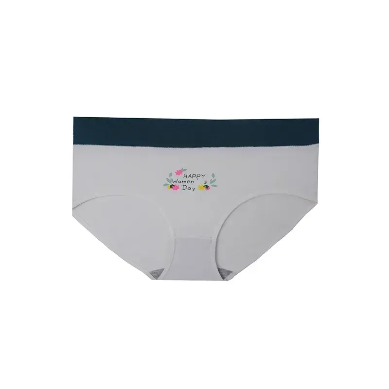 شورت زنانه اسلیپ نخی کمر پهن طرح برگ سایز Free Size