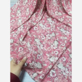 روسری نخ کاستوم طرح نسترن سایز 140 شیک و پوش