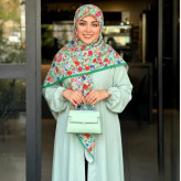 روسری نخ کاستوم طرح تمناچه