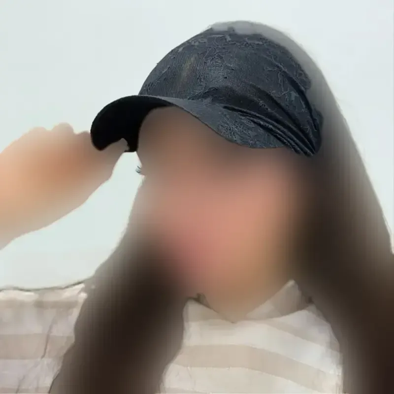 هد نقابدار گیپوری تابستانه زنانه مشکی و کرم
