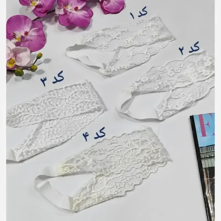 هدبند گیپوری زنانه و دخترانه تل گیپور ترند گلدوزی شده