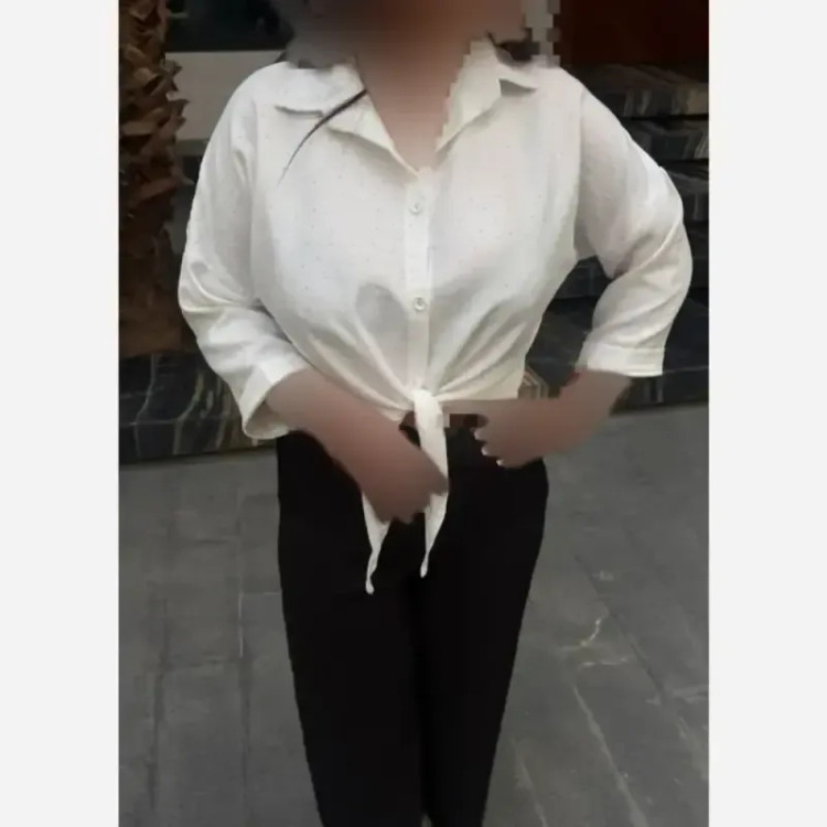 شومیز جلو گره ای زنانه جنس صوفیا نگینی فری سایز رنگبندی متنوع