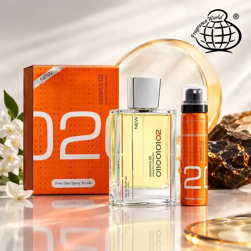 عطر ادکلن اسنتریک مولکول 02 فراگرنس ورد 100 میل زنانه مردانه خنک و معتدل یونیسکس