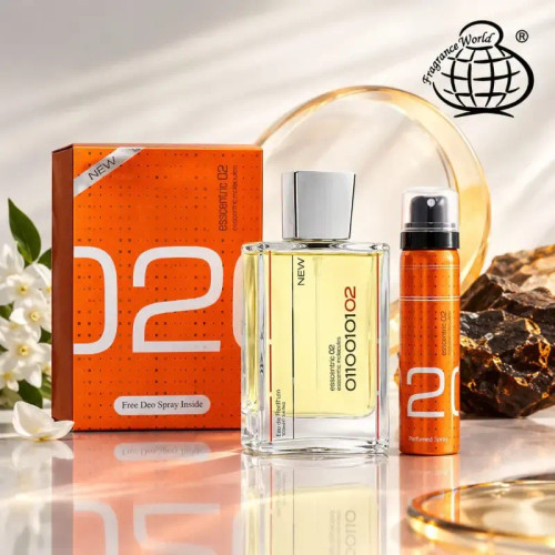 عطر ادکلن اسنتریک مولکول 02 فراگرنس ورد 100 میل زنانه مردانه خنک و معتدل یونیسکس
