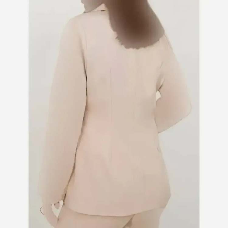 کت شلوار سگک دار پینترستی کرپ مازراتی