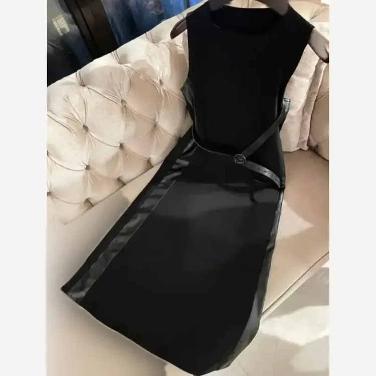 ست کت و سارافون نیتا جنس مازراتی و چرم
