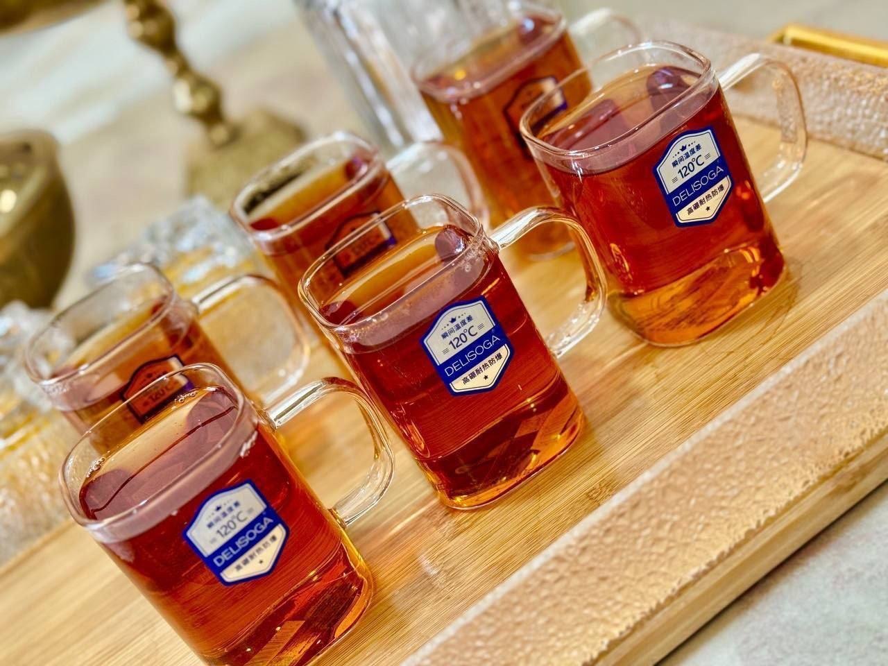 لیوان پیرکس مربع Deli