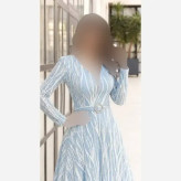 پیراهن مجلسی زنانه مدل پریزاد جنس شاین برجسته قد 150 استردار سایز بزرگ