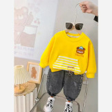 ست بلوز و شلوار تدی بچگانه دورس پاییزه با شلوار جین