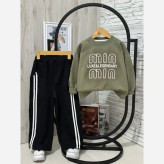 بلوز شلوار دخترانه دورس دو نخ پنبه و شلوار گلکسی سایز 45 تا 65