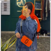 کت جین حلالی قد بلند یخی آبی سایز 1 و 2