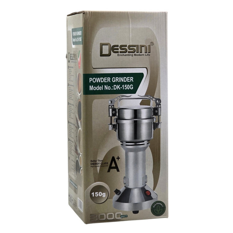 آسیاب صنعتی 3000 وات 150 گرم دسینی مدل GRINDER