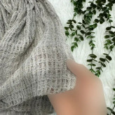 شال نخی کنفی وارداتی روزمره قواره 190 در 65 سانتی متر