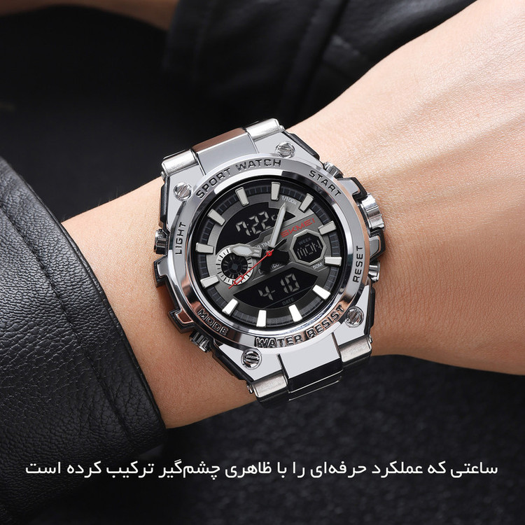ساعت مچی دیجیتال مردانه اسکمی مدل 2416 SI