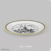 سرویس غذاخوری 28 پارچه 6 نفره چینی زرین ایران مدل ایتالیا ویلیج درجه عالی