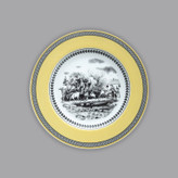 سرویس غذاخوری 28 پارچه 6 نفره چینی زرین ایران مدل ایتالیا ویلیج درجه عالی