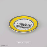 سرویس غذاخوری 28 پارچه 6 نفره چینی زرین ایران مدل ایتالیا ویلیج درجه عالی