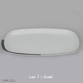 سرویس غذاخوری 27 پارچه 6 نفره چینی زرین ایران مدل وگاس اوریت سری کواترو درجه عالی