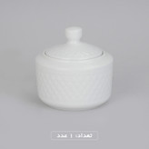 سرویس غذاخوری 102 پارچه چینی زرین ایران سری رادیانس مدل White درجه یک